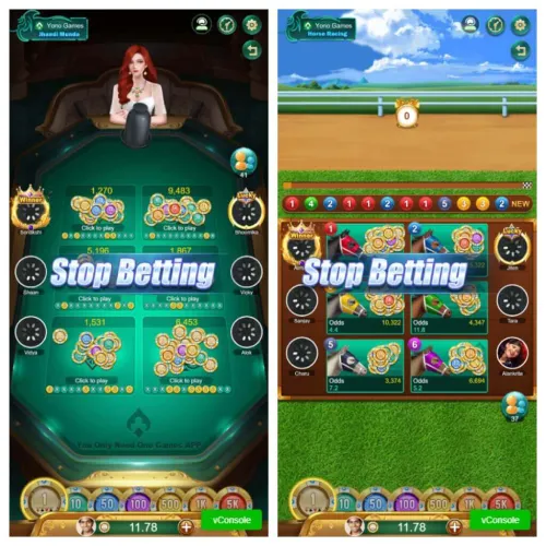 Yono Rummy 777 - Settings